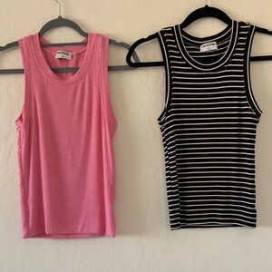 2 LNA Clothing Sleeveless Tops